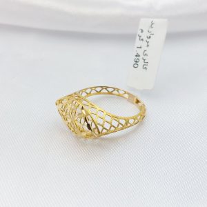 انگشتر طلا مدل فیوژن کد 1104
