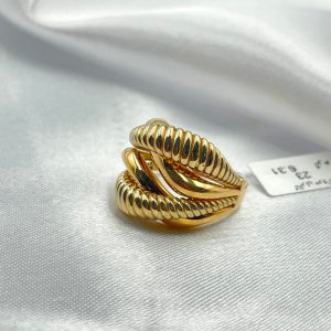 انگشتر طلا مدل لوکس کد 1049