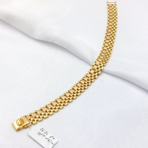 دستبند طلا مدل رولکس کد 2053