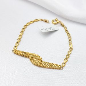 دستبند طلا مدل فیوژن کد 1629