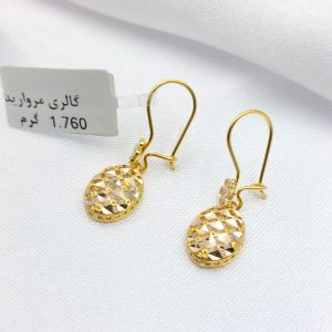 گوشواره طلا مدل فیوژن کد 3299