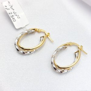 گوشواره طلا مدل لوکس کد 2895