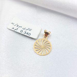 آویز طلا مدل مینیمال کد 3199