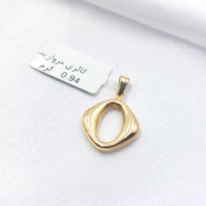آویز طلا مدل مینیمال کد 3498