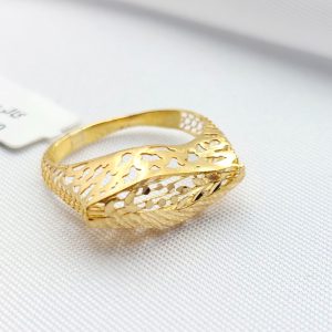 انگشتر طلا مدل فیوژن کد 3876
