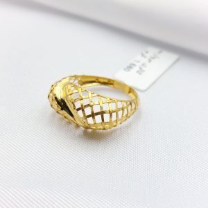 انگشتر طلا مدل فیوژن کد 3877