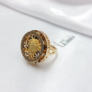 انگشتر طلا مدل ورساچه کد 4045