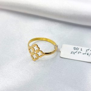 انگشتر طلا مدل مینیمال کد 1065