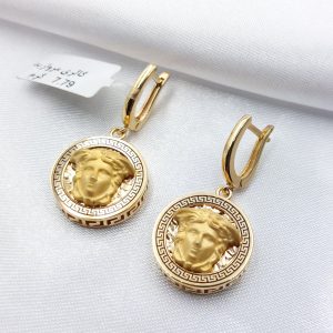 گوشواره طلا مدل ورساچه کد 4810