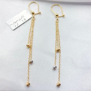 گوشواره طلا مدل البرنادو کد 4377