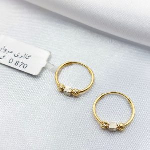 گوشواره طلا مدل البرنادو کد 3591