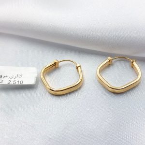 گوشواره طلا مدل حلقه ایی کد 4691