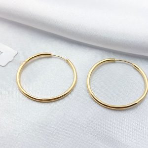 گوشواره طلا مدل حلقه ایی کد 2330
