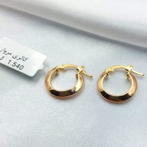 گوشواره طلا مدل حلقه ایی کد 4820