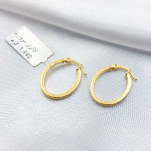 گوشواره طلا مدل حلقه ایی کد 2264