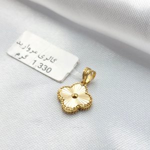آویز طلا مدل ونکلیف کد 3400