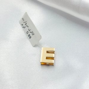 آویز طلا مدل E کد 4522