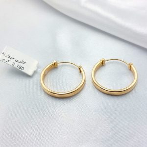 گوشواره طلا مدل مینیمال کد 4693